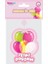 Iyiki Doğdun Yazılı Asmalı Ip Süs Pembe Renk 3 Lü Set 12x45 Cm 3