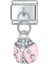 Pembe Uğur Böceği Çelik İtalyan Charm 1