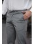 Slimfit Jogger Mevsimlik Gri Likralı Rahat Pantolon 1