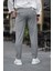 Slimfit Jogger Mevsimlik Gri Likralı Rahat Pantolon 5