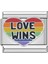 Aşk Kazanır (Love Wins) Çelik İtalyan Charm 1
