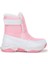 Monny Cırtlı Kız Çocuk Kar Botu Pembe 3