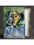 Pablo Picasso Sarı Şapklaı Kadın Ünlü Ressam Dikey Kanvas Tablo 2