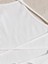 Halter Yaka Sırtı Açık Çapraz Askılı Bağcıklı Beyaz Renk Fitilli Crop Top Bluz 5