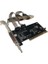 PCI LPT paralel port db25 + RS232 db9 dual seri com port 2