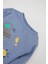 Erkek Bebek Pijama Takımı Baskılı Uzun Kollu Üst Beli Lastikli Alt D8652A524AU 3