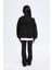 Kız Çocuk 2'li Takım Kapüşonlu Baskılı Sweatshirt İspanyol Paça Tayt D0725A824AU 5