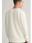 Gent Erkek Krem Regular Fit Sweatshirt 2