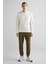 Erkek Krem Regular Fit Sweatshirt 1