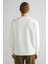 Erkek Krem Regular Fit Sweatshirt 2