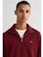 Erkek Bordo Regular Fit Yarım Fermuarlı Sweatshirt 4