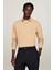 Erkek Uzun Kollu Polo Yaka Bej Sweatshirt 3