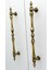 Şehzade Antik Sarı Mobilya Dolap Mutfak Çekmece Kulpu 160 mm ( 16 cm ) 10 Adet 5