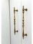 Şehzade Antik Sarı Mobilya Dolap Mutfak Çekmece Kulpu 160 mm ( 16 cm ) 2 Adet 4