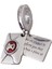 Harry Potter Hogwarts (Acceptance Letter) Mektup Charm |925 Ayar Gümüş 1