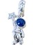 Yıldız Tutan Astronot Charm | 925 Ayar Gümüş 1