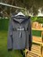 Realme Baskılı Kapüşonlu Sweatshirt Füme 1