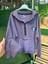 Realme Baskılı Kapüşonlu Sweatshirt Mürdüm 1