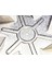 Turbo Fırın Fan Motor Metal Fanı 6 Kanat 4