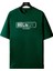 Erkek Yeşil Always Believe Baskılı Oversize T-Shirt 1