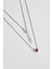 Aşk Rüyası 18 Ayar Beyaz Altın Kaplama 45 cm Gümüş Minimal Kolye 1