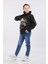 Degaje Yaka 3 Ip Kışlık Erkek Çocuk Kalın Sweatshirt Füme MRN7022 1