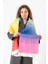 Çok Renkli Buklet Atkı Şal 67X197 cm 1288 Pembe 3