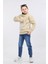 Degaje Yaka 3 Ip Kışlık Erkek Çocuk Kalın Sweatshirt Bej MRN7022 1