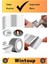 Suya Sıcaklığa Dayanıklı Tamir Soba Boru Yama Alüminyum Yanmaz Folyo Bant 44 mm - 20 mt 2 Ad 4