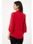 Humberto Şal Yaka Bluz Kırmızı 3