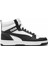 Rebound V6 Mid Jr Unisex Sneaker Ayakkabı 393831-01 Beyaz-Syh 1