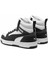 Rebound V6 Mid Jr Unisex Sneaker Ayakkabı 393831-01 Beyaz-Syh 3