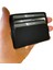 Deri Unisex Siyah Yatay Kartlık 2