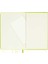 Sert Kapak Çizgili Defter Cep Boy 9X14 cm 192 Sayfa Limon Yeşili 4