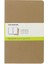 Chaier 3'lü Günlük Defter Çizgisiz L Boy 13X21 cm 80 Sayfa Kraft 1