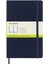 Sert Kapak Çizgisiz Defter L Boy 13X21 cm 240 Sayfa Safir Mavi 1