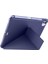 Apple Ipad Pro 13 2024 Kılıf Kalem Koymalı Standlı Renkli Arkası Silikon Suni Deri Trifolding Kılıf 2