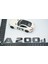 A 200D Bagaj Gri Siyah Abs Yazı Logo Benz Ile Uyumlu 4