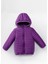 (1-10 Yaş) Kapitone Welsoft Astar Çocuk Kaban - Mor 1