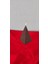 Balmumu mum Piramit 9X4 cm siyah 2