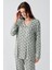 Artış 22101 Önden Düğmeli Pijama Takımı 4