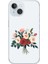 Apple iPhone 13 Uyumlu Çiçek Buketi Desenli Silikon Kılıf 1