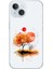 Apple iPhone 15 Uyumlu Sonbahar Ağacı Desenli Silikon Kılıf 1