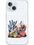 Apple iPhone 15 Uyumlu Mercan Resifi Desenli Silikon Kılıf 1