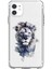 Apple iPhone 12 Uyumlu Aslan Kral Desenli Silikon Kılıf 1