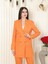 Kruvaze Keten Takım Orange 4