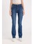 Bootcut Normal Bel Cepli Uzun Jean Yıkamalı Pantolon D5527AX24WN 1