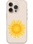 Apple iPhone 15 Pro Max Uyumlu Güneş Desenli Silikon Kılıf 1