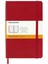 Sert Kapak Çizgili Defter M Boy 11,5X18 cm 208 Sayfa Scarlet Kırmızı 1