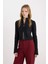 Slim Fit Dar Kesim Yarım Balıkçı Yaka Triko Hırka A5607AX24WN 4